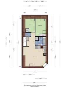 Van Woustraat 32 4, Amsterdam – plattegrond 2