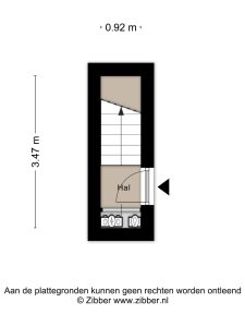 Van Woustraat 32 4, Amsterdam – plattegrond 1